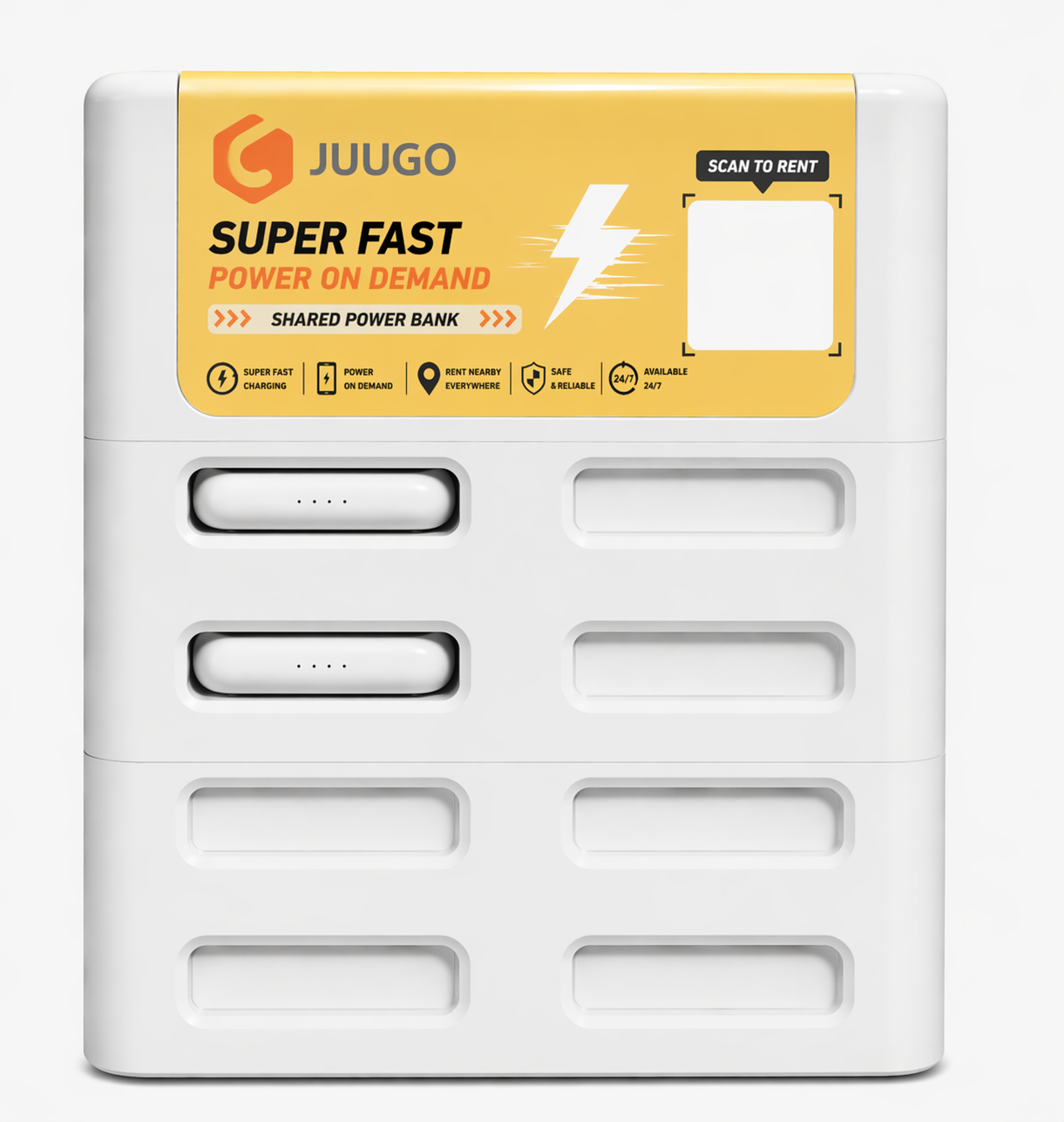 8-Port Desktop White